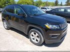 2018 Jeep Compass Latitude 4x4 Black vin: 3C4NJDBB3JT440436