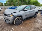 2019 Jeep Compass Latitude Gray vin: 3C4NJDBB3KT750409