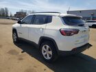 2019 Jeep Compass Latitude White vin: 3C4NJDBB3KT847299