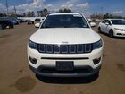 2019 Jeep Compass Latitude White vin: 3C4NJDBB3KT847299