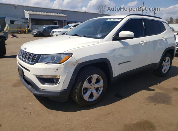 3C4NJDBB3KT847299 2019 JEEP COMPASS White Przód lewy