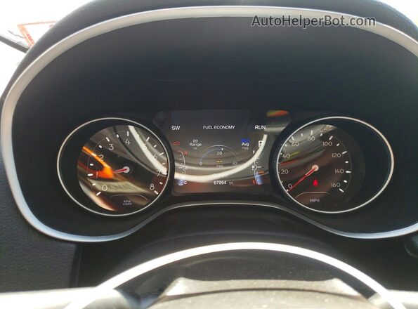 3C4NJDBB3KT847299 2019 JEEP COMPASS White Widok zestawu wskaźników