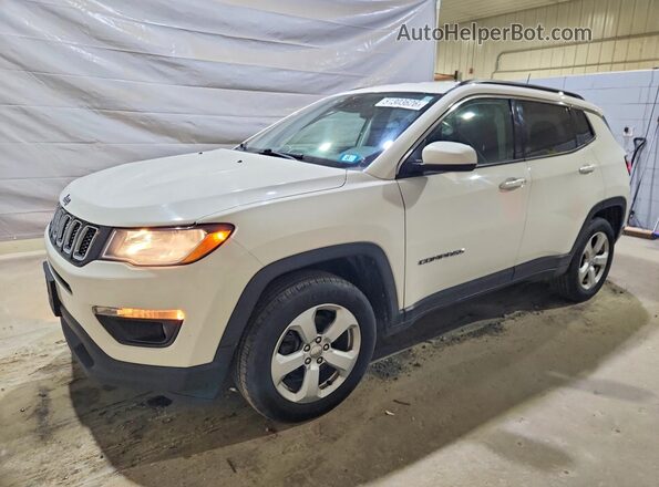 3C4NJDBB3LT121962 2020 JEEP COMPASS White წინა მარცხენა ხედი სამი მეოთხედიდან