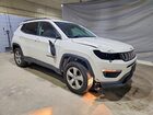 2020 Jeep Compass Latitude White vin: 3C4NJDBB3LT121962