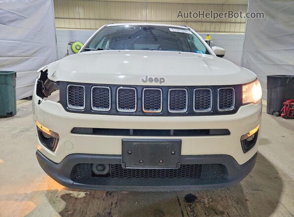 3C4NJDBB3LT121962 2020 JEEP COMPASS White წინა ხედი