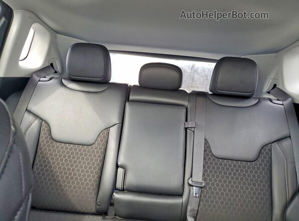 3C4NJDBB3LT157487 2020 JEEP COMPASS Black Вид задніх сидінь