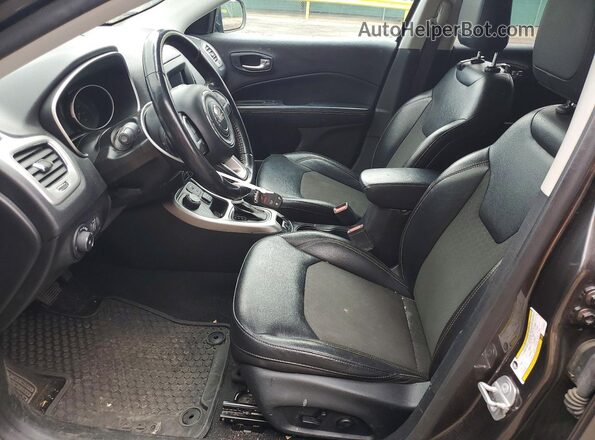 3C4NJDBB3LT173527 2020 JEEP COMPASS Серый Вид салона спереди