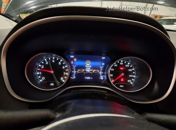 3C4NJDBB3MT530710 2021 JEEP COMPASS Черный Вид щитка приборов