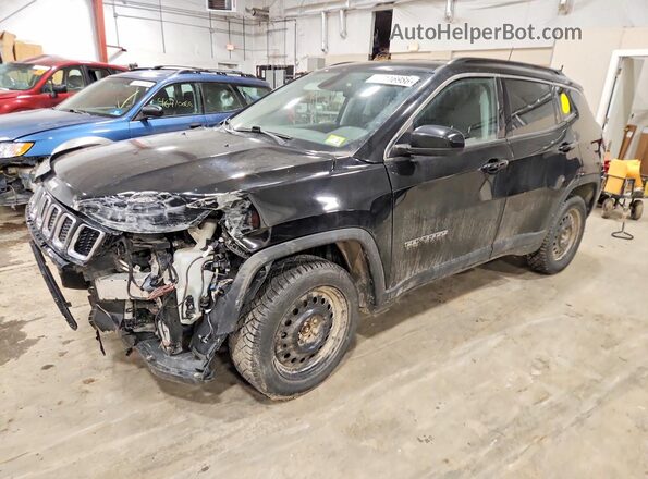 3C4NJDBB3MT530710 2021 JEEP COMPASS Черный Передняя левая четверть