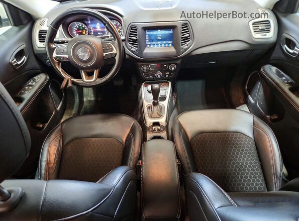 3C4NJDBB3MT555459 2021 JEEP COMPASS White წინა პანელის ხედი