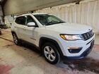 2021 Jeep Compass Latitude White vin: 3C4NJDBB3MT555459
