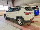 2021 Jeep Compass Latitude White vin: 3C4NJDBB3MT555459
