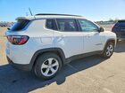 2017 Jeep Compass Latitude White vin: 3C4NJDBB4HT679777