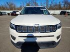 2017 Jeep Compass Latitude White vin: 3C4NJDBB4HT679777
