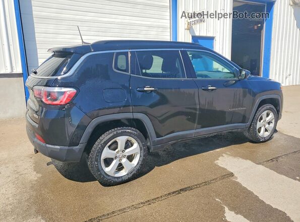 3C4NJDBB4JT145670 2018 JEEP COMPASS Черный Задняя правая четверть