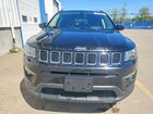 2018 Jeep Compass Latitude Черный vin: 3C4NJDBB4JT145670