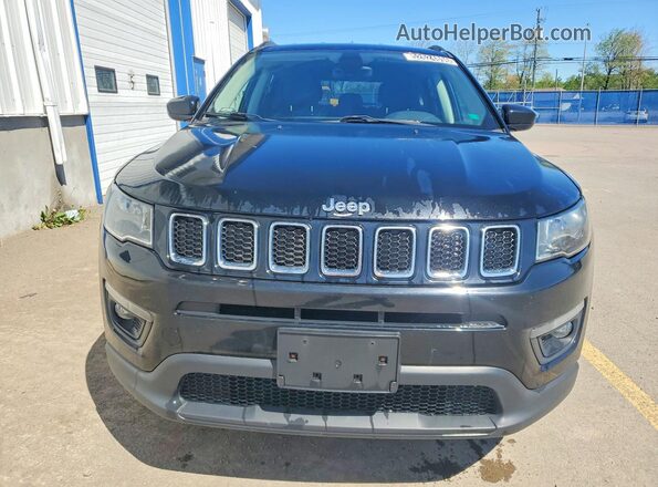 3C4NJDBB4JT145670 2018 JEEP COMPASS Черный Вид спереди