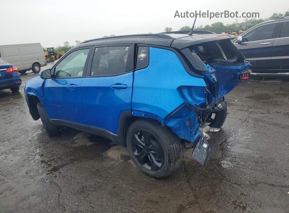 3C4NJDBB4JT316062 2018 JEEP COMPASS Синий Задняя левая четверть