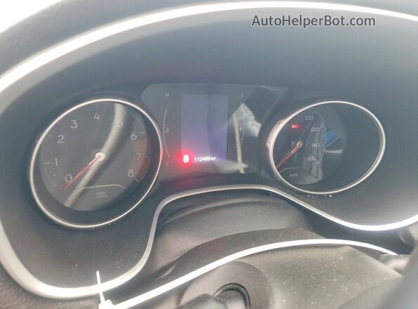 3C4NJDBB4JT316062 2018 JEEP COMPASS Синий Вид щитка приборов