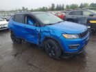 2018 Jeep Compass Latitude Синий vin: 3C4NJDBB4JT316062