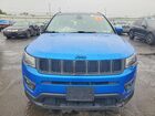 2018 Jeep Compass Latitude Синий vin: 3C4NJDBB4JT316062