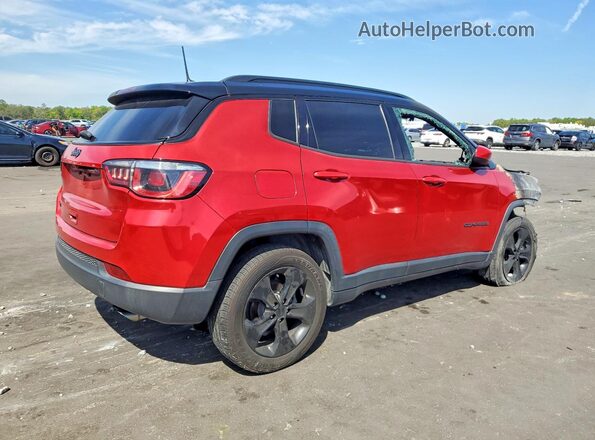 3C4NJDBB4KT657303 2019 JEEP COMPASS Красный Задняя правая четверть