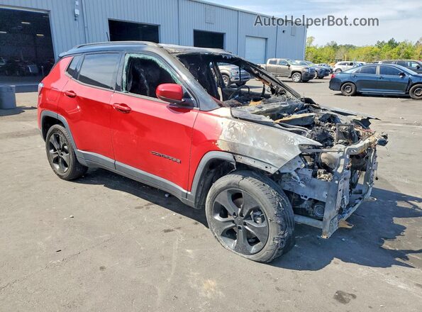 3C4NJDBB4KT657303 2019 JEEP COMPASS Красный Передняя правая четверть