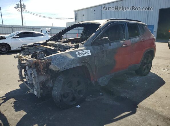 3C4NJDBB4KT657303 2019 JEEP COMPASS Красный Передняя левая четверть