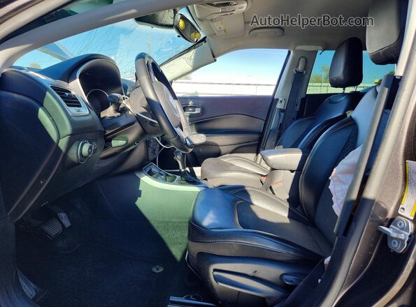 3C4NJDBB4KT689829 2019 JEEP COMPASS Charcoal Vista interior delantera