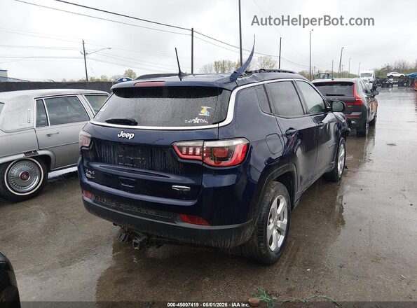 3C4NJDBB4KT734218 2019 JEEP COMPASS Синий Задняя правая четверть