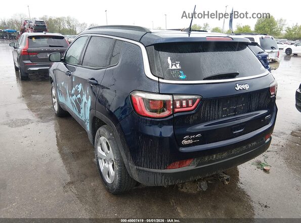3C4NJDBB4KT734218 2019 JEEP COMPASS Синий Задняя левая четверть