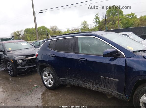 3C4NJDBB4KT734218 2019 JEEP COMPASS Синий Вид задней части салона