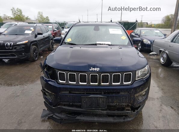 3C4NJDBB4KT734218 2019 JEEP COMPASS Синий Вид щитка приборов