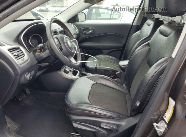 3C4NJDBB4MT532921 2021 JEEP COMPASS Угольный Вид салона спереди