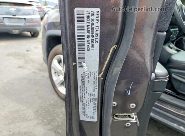 3C4NJDBB4MT532921 2021 JEEP COMPASS Угольный Вид наклейки с VIN-кодом