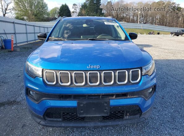 3C4NJDBB4NT152110 2022 JEEP COMPASS Синий Вид спереди