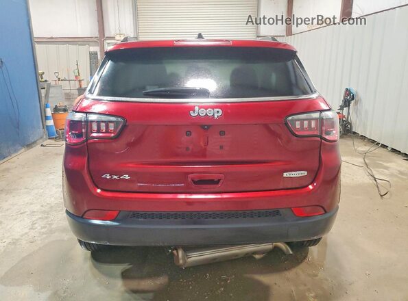 3C4NJDBB4NT159168 2022 JEEP COMPASS Red Widok z tyłu