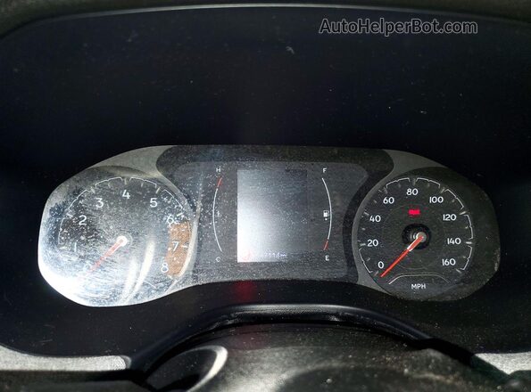 3C4NJDBB4NT159168 2022 JEEP COMPASS Red Widok zestawu wskaźników