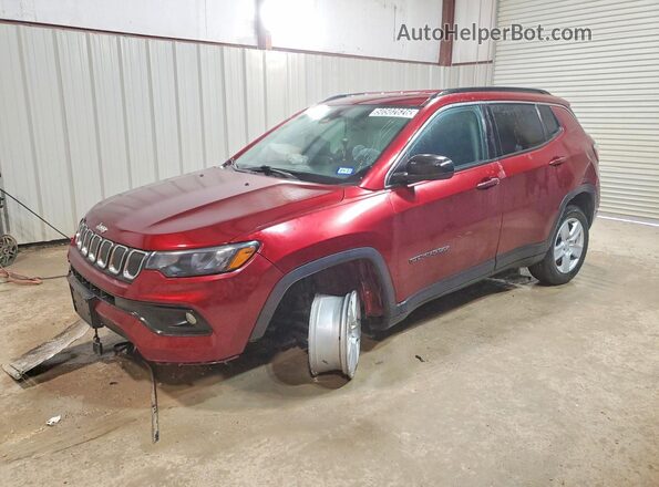 3C4NJDBB4NT159168 2022 JEEP COMPASS Red Przód lewy
