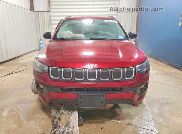 3C4NJDBB4NT159168 2022 JEEP COMPASS Red Widok z przodu