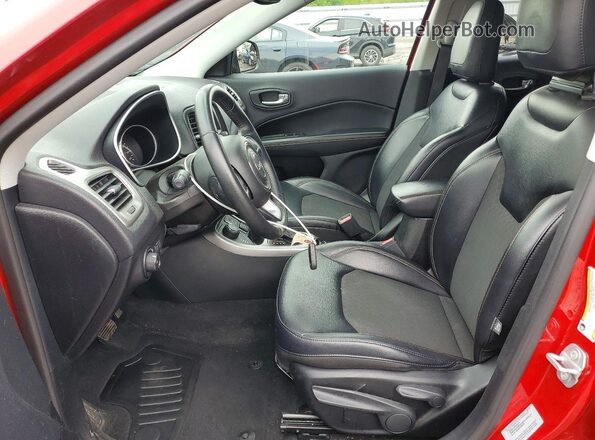 3C4NJDBB5HT651745 2017 JEEP COMPASS Red Vista interior delantera