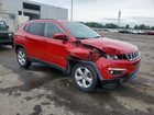 2017 Jeep Compass Latitude Red vin: 3C4NJDBB5HT651745