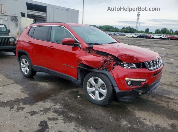 3C4NJDBB5HT651745 2017 JEEP COMPASS Red Delantero derecho