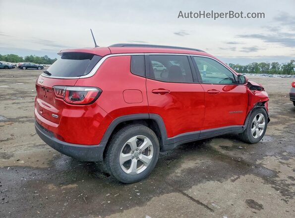 3C4NJDBB5HT651745 2017 JEEP COMPASS Red Trasero derecho