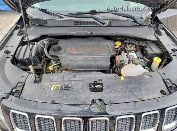3C4NJDBB5HT672093 2017 JEEP COMPASS Gray ძრავის განყოფილების ხედი