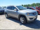2017 Jeep New Compass Latitude 4x4 Silver vin: 3C4NJDBB5HT679786