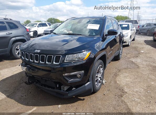 3C4NJDBB5JT145564 2018 JEEP COMPASS Black Przód lewy