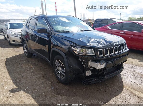 3C4NJDBB5JT145564 2018 JEEP COMPASS Black Przód prawy