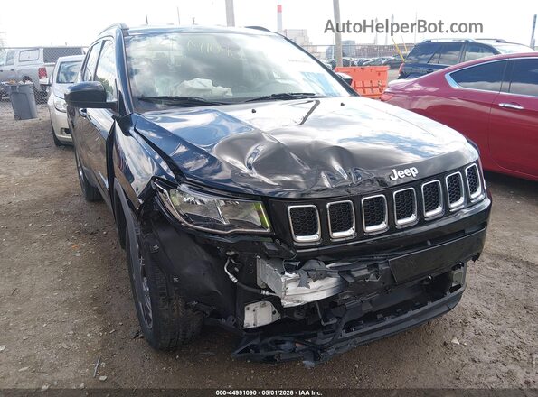 3C4NJDBB5JT145564 2018 JEEP COMPASS Black Widok z przodu