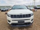 2018 Jeep Compass Latitude Белый vin: 3C4NJDBB5JT299210